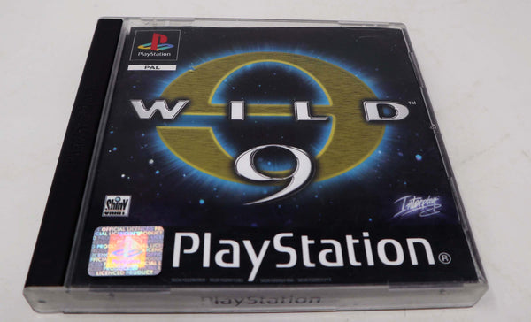 Vintage 1998 90s Playstation 1 PS1 Wild 9 Video Game Pal 1 Player