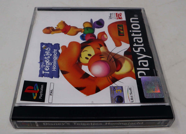 Vintage 2000 Playstation 1 PS1 Disney's Tigger Honey Hunt Teigetjes Honingjacht Winnie The Pooh Video Game Pal 1 Player