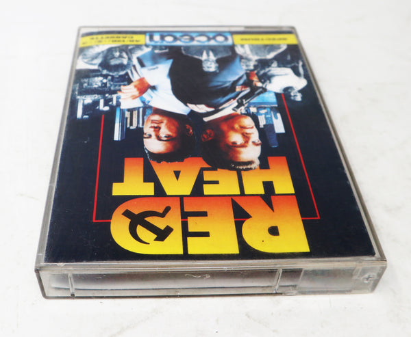 Vintage 1988 80s Spectrum 48K 128K +2 +3 Red Heat Cassette Tape Video Game Retro