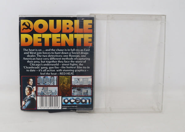Vintage 1988 80s Spectrum 48K 128K +2 +3 Red Heat Cassette Tape Video Game Retro