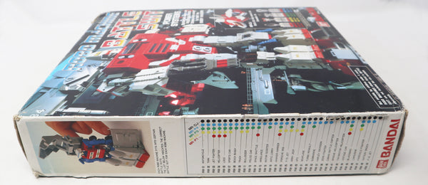 Vintage 1984 80s Bandai Gobots Robo Machine Battle Suit Power System 5 Transforming Action Figure Robot Boxed Rare Red Version Retro