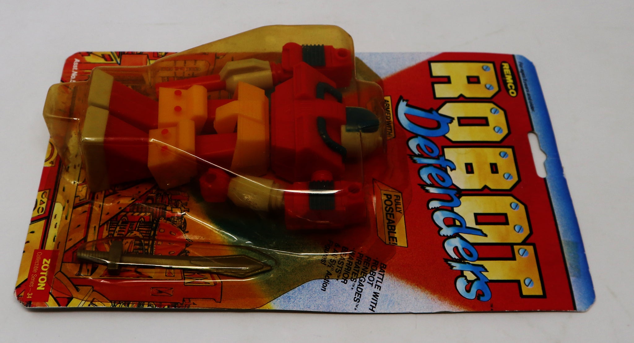 Vintage 1984 80s Remco Robot Defenders Zoton - Collectible Series