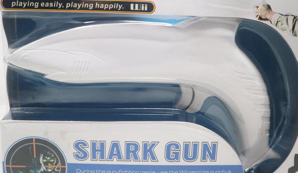 PEGA Shark Gun For Use With The Wii Remote Nunchuk For Playing Video Games Boxed MISB Sealed