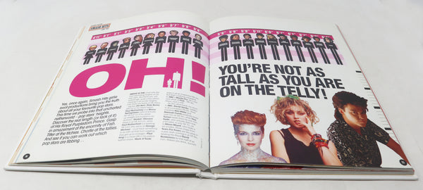 2006 Sphere The Best Of Smash Hits The '80s Hardback Book + Giant Wham! & John Taylor Poster Retro