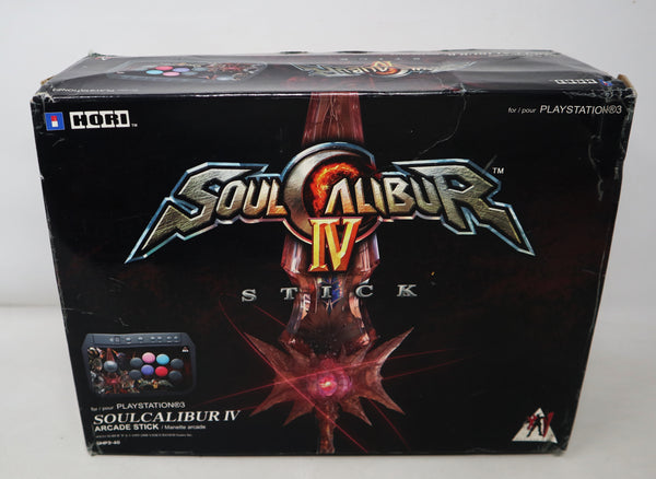 Vintage Sony Playstation 3 PS3 Hori Soul Calibur IV 4 Fighting Stick Arcade Fightstick Joystick Joypad Controller UHP3-40 Boxed Retro Gaming