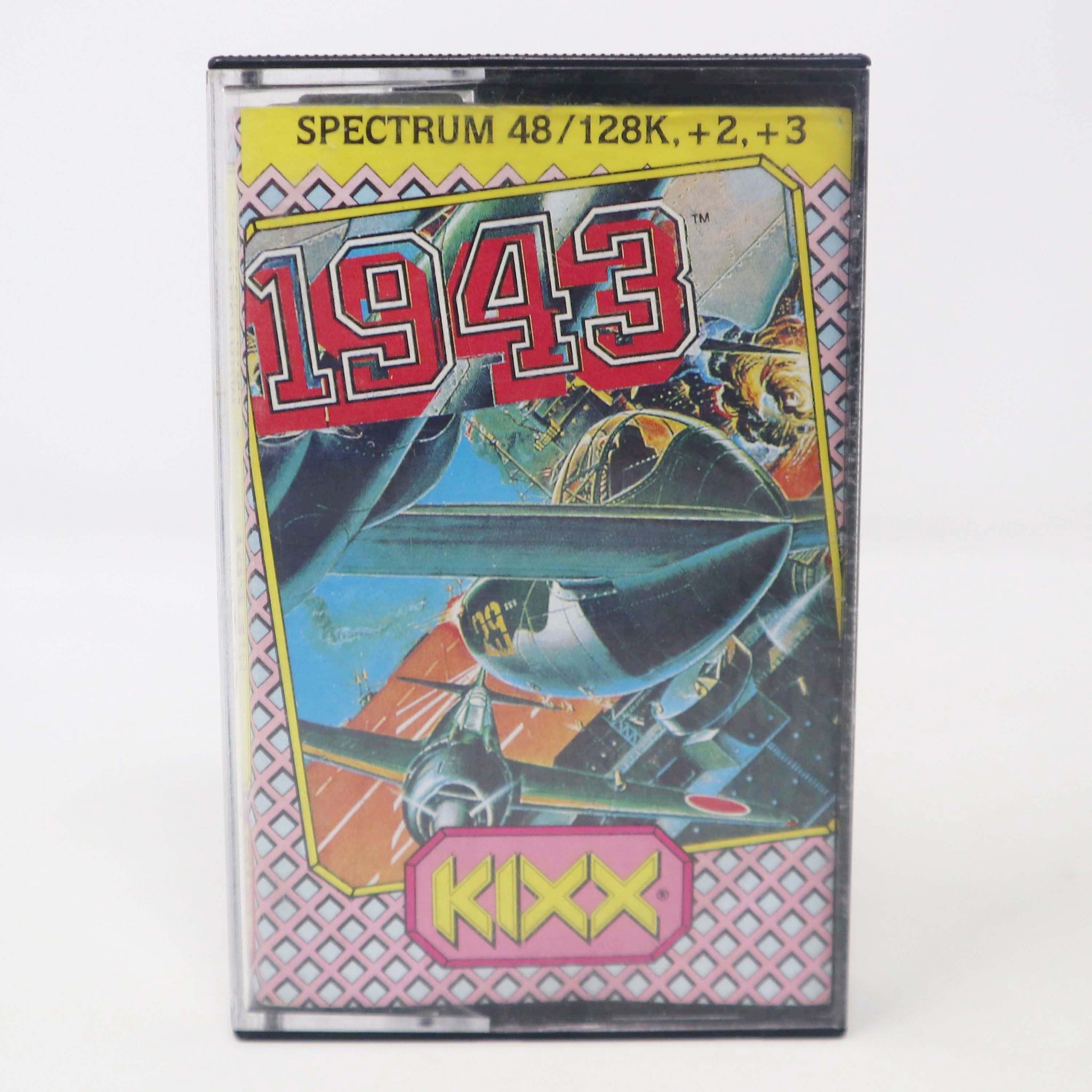 Vintage 1987 80s Spectrum 48K 128K +2 +3 1943 Cassette Tape Video Game