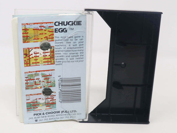 Vintage 1988 80s Spectrum 48K 128K Chuckie Egg Cassette Tape Video Game