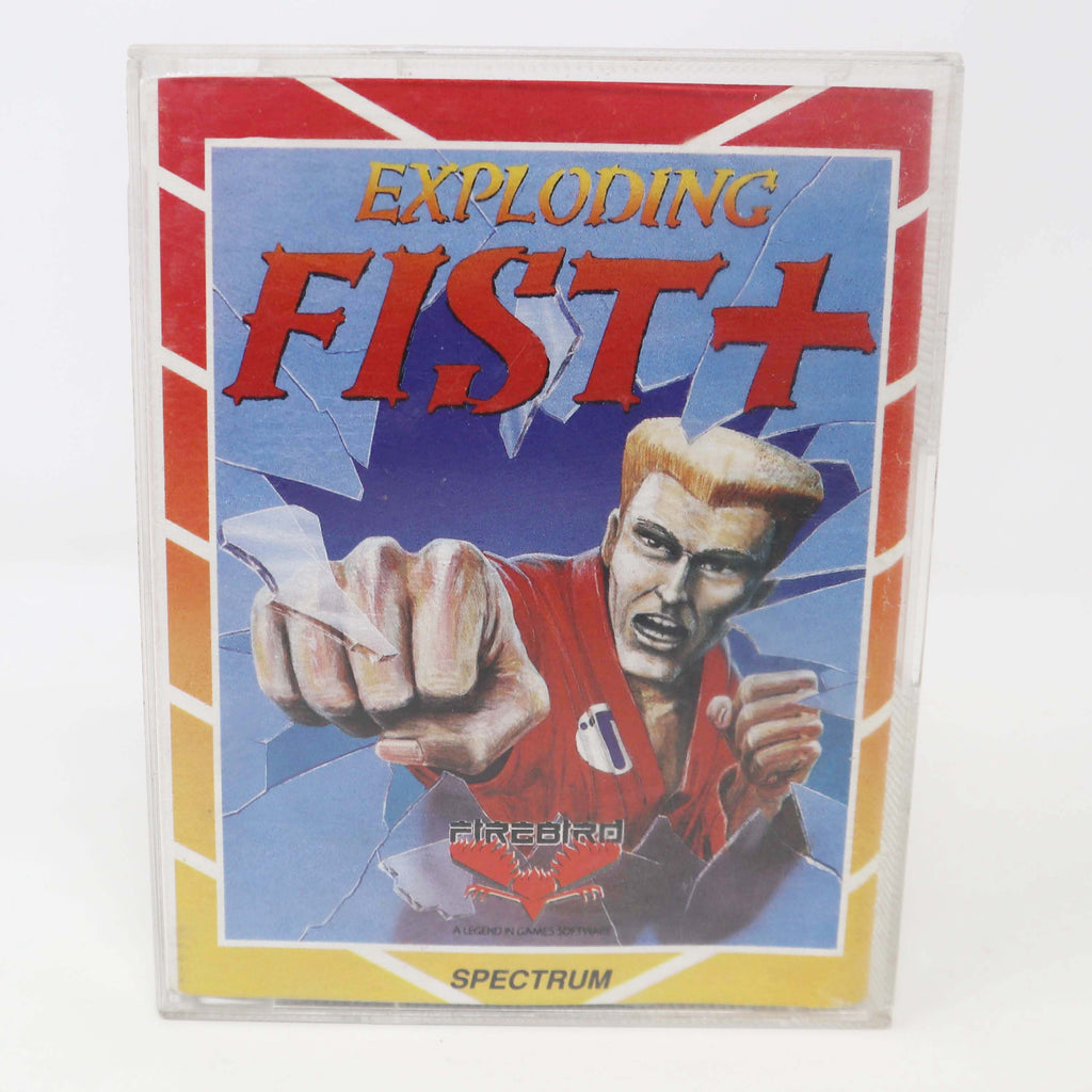 80s Exploding Target Box Vintage 1988 80s Spectrum Exploding Fist + Cassette Tape Video Game ...
