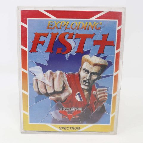 Vintage 1988 80s Spectrum Exploding Fist + Cassette Tape Video Game