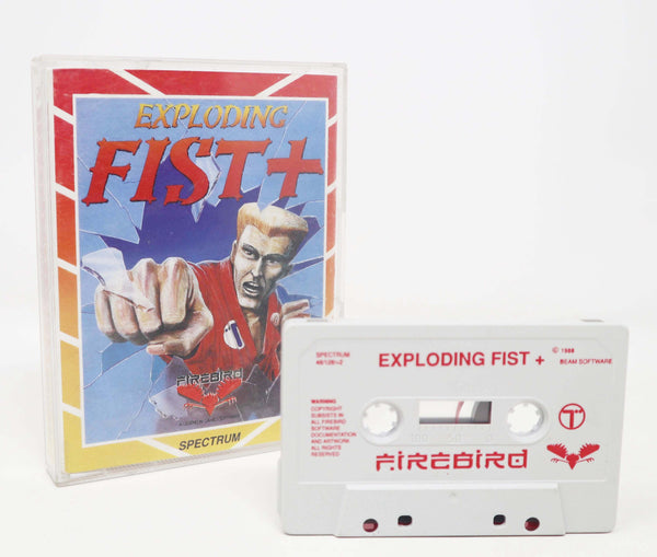 80s Exploding Target Box Vintage 1988 80s Spectrum Exploding Fist + Cassette Tape Video Game ...