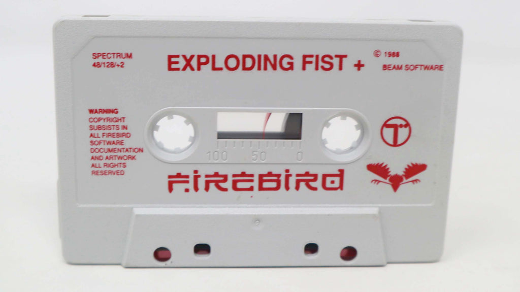 80s Exploding Target Box Vintage 1988 80s Spectrum Exploding Fist + Cassette Tape Video Game ...