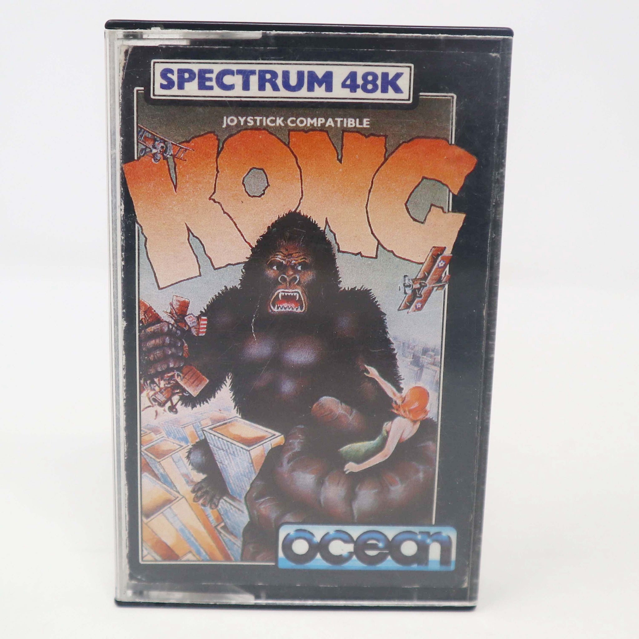 Vintage 1983 80s Spectrum 48K Kong Cassette Tape Video Game