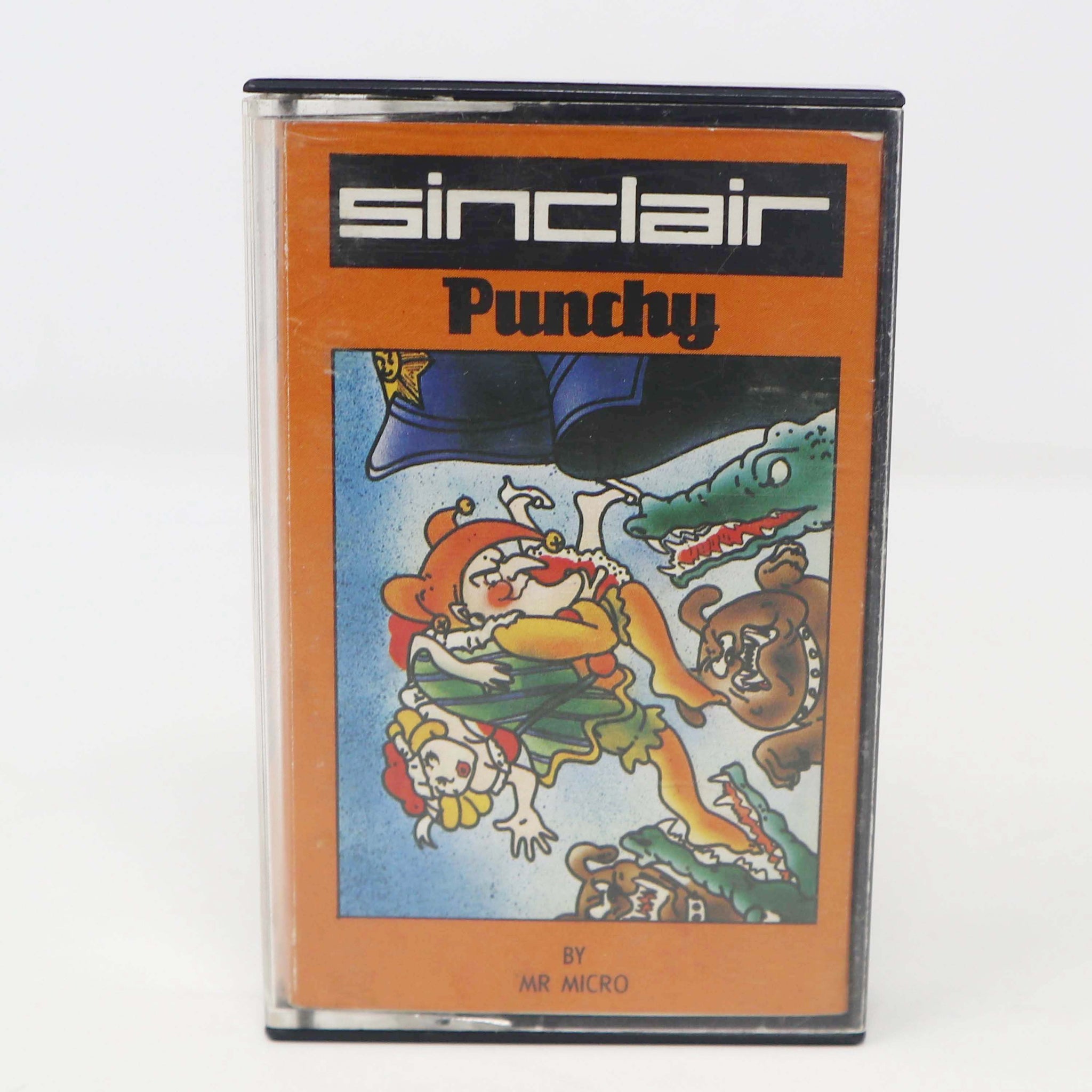 Vintage 1982 80s Sinclair Spectrum 48K 128K Punchy Cassette Tape Video Game