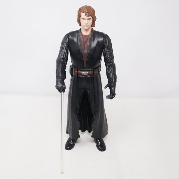 2013 Hasbro Star Wars Anakin Darth Vader Poseable Action Figure Boxed Working Movie Phrases Lightsaber Changes Colour