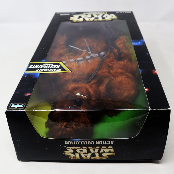 Vintage 1998 90s Hasbro Star Wars The Kenner Collection Chewbacca In Chains Fully Poseable 12" Action Figure Boxed Retro