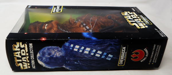 Vintage 1998 90s Hasbro Star Wars The Kenner Collection Chewbacca In Chains Fully Poseable 12" Action Figure Boxed Retro