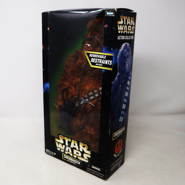Vintage 1998 90s Hasbro Star Wars The Kenner Collection Chewbacca In Chains Fully Poseable 12" Action Figure Boxed Retro