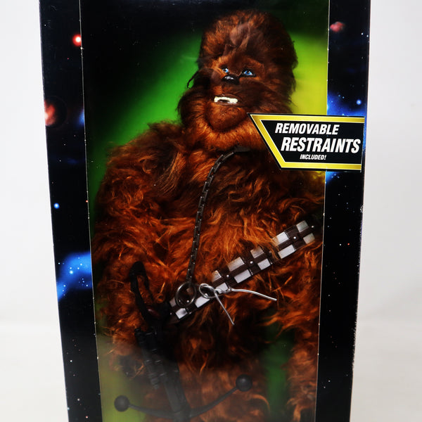 Vintage 1998 90s Hasbro Star Wars The Kenner Collection Chewbacca In Chains Fully Poseable 12" Action Figure Boxed Retro