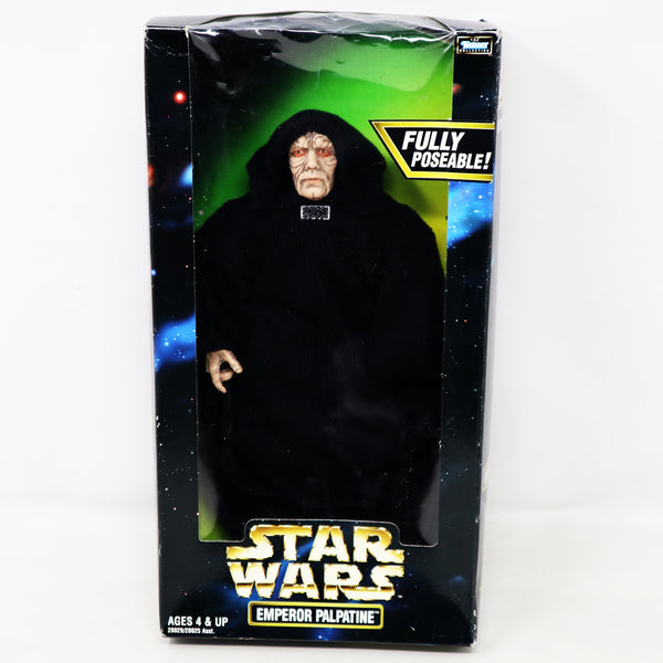 Vintage 1998 90s Kenner Hasbro Star Wars Action Collection Emperor Palpatine 12" Figure Boxed Rare Retro