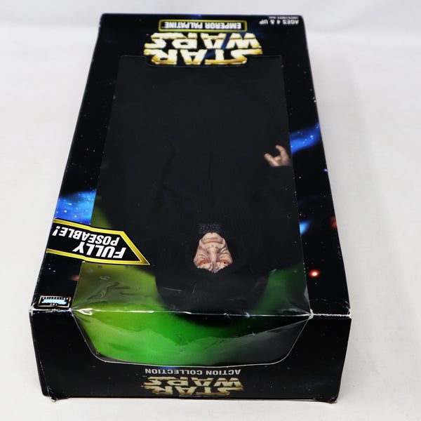 Vintage 1998 90s Kenner Hasbro Star Wars Action Collection Emperor Palpatine 12" Figure Boxed Rare Retro
