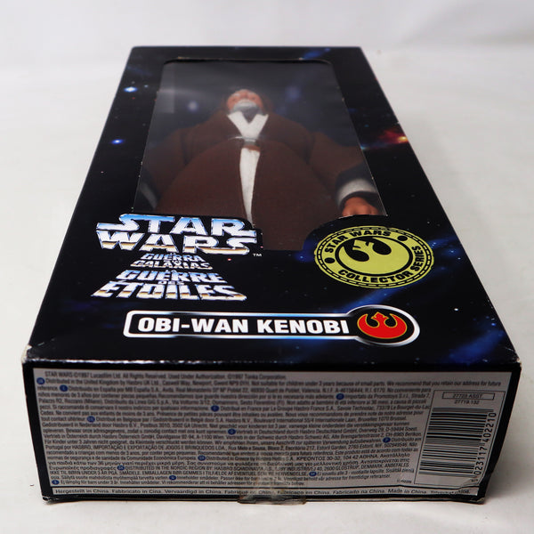 Vintage 1997 90s GiGi Tonka Kenner Star Wars Collector Series Obi-Wan Kenobi Fully Poseable 12" Action Figure Mint Boxed Sealed MISB Retro