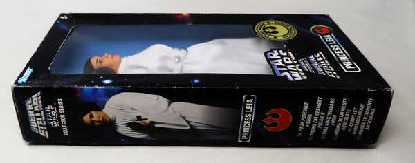 Vintage 1997 90s Hasbro Kenner Star Wars Collector Series Princess Leia Fully Poseable 12" Action Figure Boxed Retro