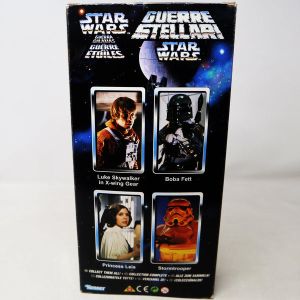 Vintage 1997 90s Hasbro Kenner Star Wars Collector Series Princess Leia Fully Poseable 12" Action Figure Boxed Retro