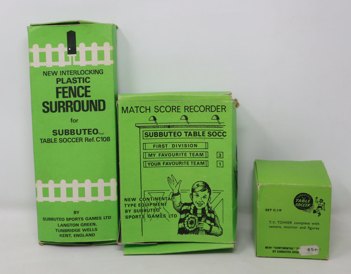 Vintage Waddington Games Subbuteo The Football Game Table Soccer Set ...