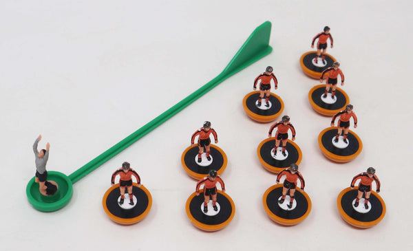 Vintage Subbuteo 63000 The Football Game Table Soccer Players Team Set Wolverhampton Wanderers Hull City / Dumbarton Meadowbank 377 Boxed