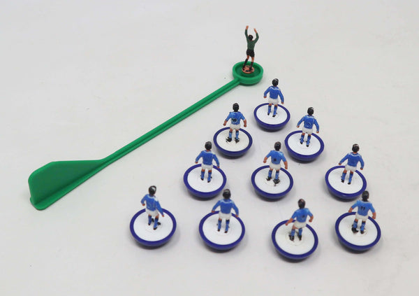 Vintage Subbuteo 63000 The Football Game Table Soccer Players Team Set Everton G43 Boxed