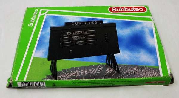 Vintage Waddington Games Subbuteo The Football Game Table Soccer Scoreboard 61158 Boxed