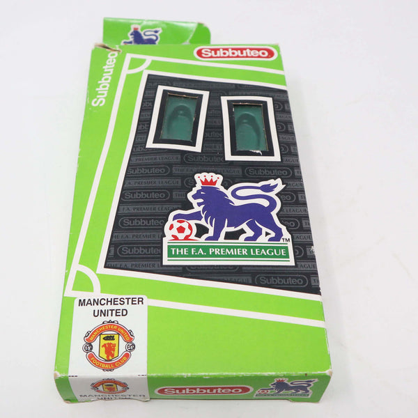 Vintage 1995 90s Hasbro Subbuteo The Football Game Table Soccer Players Team Set The F.A. Premiere League Manchester United Boxed
