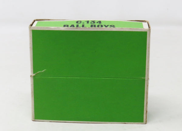 Vintage 1973 70s Subbuteo The Football Game Table Soccer C.134 6 Ball Boys 00 Scale Miniature Hand Painted Figures Accessories Set Boxed Retro