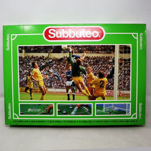 Vintage Subbuteo The Football Game Table Soccer Set 60140 Boxed Retro Rare