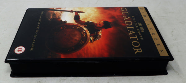 Vintage 2000 Universal Pictures Dreamworks Gladiator Widescreen Pal VHS (Video Home System) Tape Ridley Scott Russell Crowe