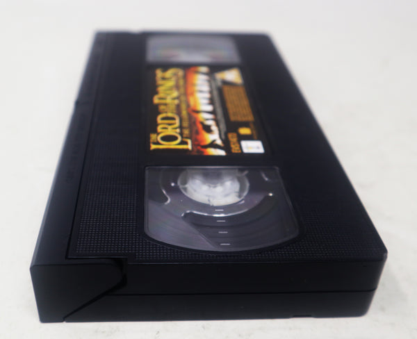 Vintage 2001 New Line Cinema The Lord Of The Rings The Fellowship Of The Ring Pal VHS (Video Home System) Tape Retro
