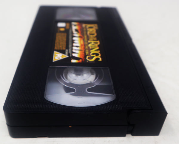 Vintage 2001 New Line Cinema The Lord Of The Rings The Fellowship Of The Ring Pal VHS (Video Home System) Tape Retro