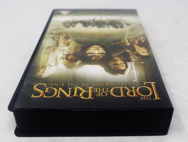 Vintage 2001 New Line Cinema The Lord Of The Rings The Fellowship Of The Ring Pal VHS (Video Home System) Tape Retro
