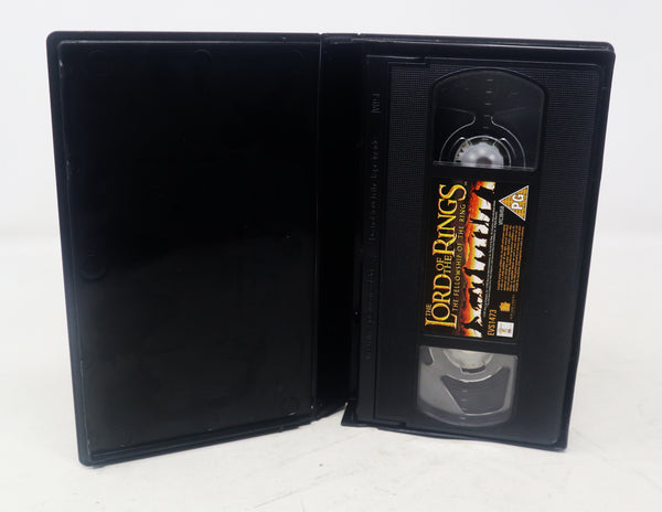 Vintage 2001 New Line Cinema The Lord Of The Rings The Fellowship Of The Ring Pal VHS (Video Home System) Tape Retro