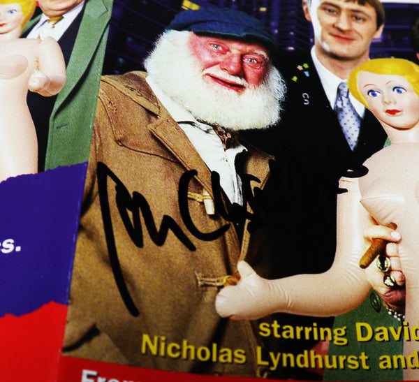 Vintage 1999 90s BBC The Complete Only Fools And Horses Series 6 PAL VHS (Video Home System) Tape Signed By Sue Holderness (Marlene) John Challis (Boycie) + Unknown ? Cast Member Rare Retro