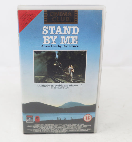 Vintage 1990 90s Columbia Pictures Cinema Club Stand By Me Pal VHS (Video Home System) Tape Rob Reiner Retro
