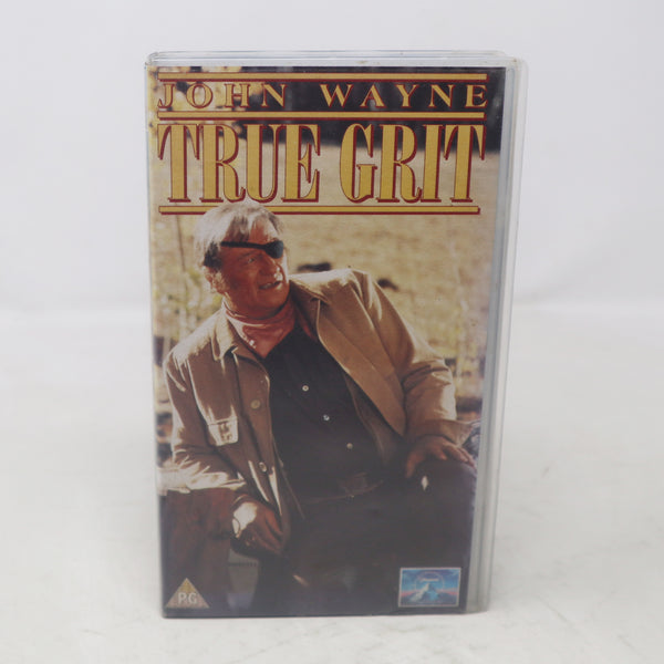 2009 Polygram John Wayne True Grit Pal VHS (Video Home System) Tape Cowboy Western Retro