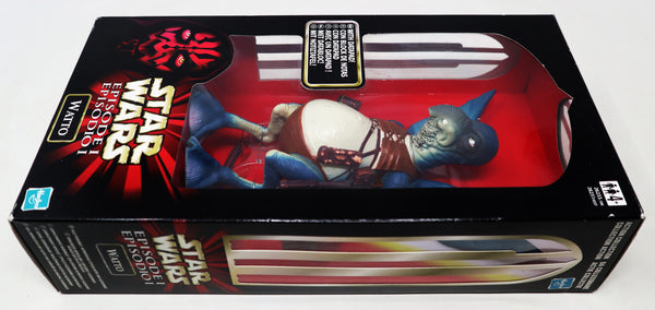 Vintage 1999 90s Hasbro Star Wars Episode I Action Collection Watto Fully Poseable 12" Action Figure With Datapad Boxed Sealed Retro