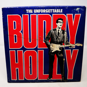 Vintage 1986 80s Reader's Digest Buddy Holly - The Unforgettable Buddy Holly 4 x LP Album Vinyl Record Compilation Limited Edition Boxset Boxed Rare