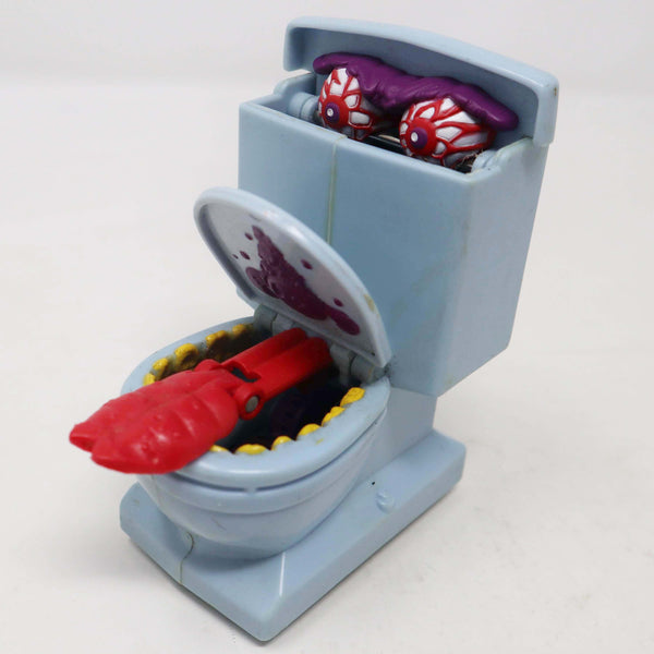 Vintage 1986 80s Kenner The Real Ghostbusters Fearsome Flush Toilet Action Toy Figure Complete