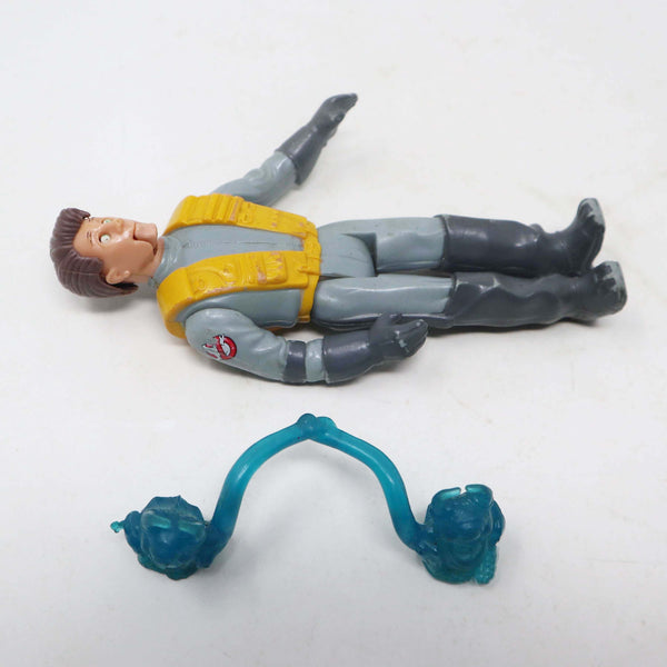 Vintage 1987 80s Kenner The Real Ghostbusters Fright Features Peter Venkman Action Figure + Gruesome Twosome Ghost