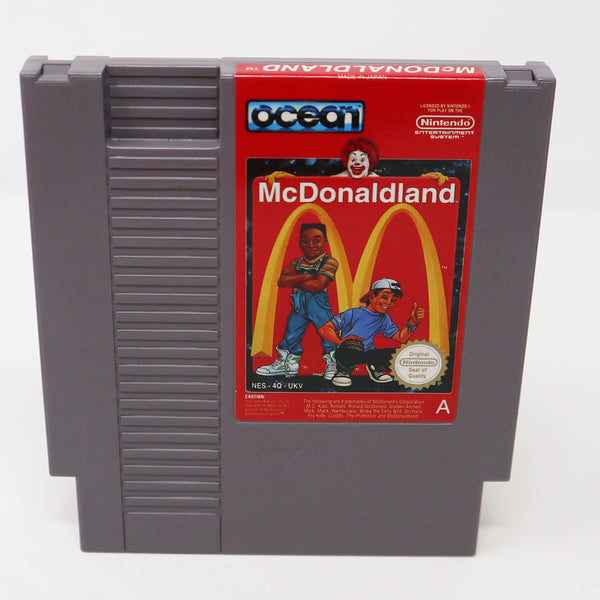 Vintage 1991 90s Nintendo Entertainment System NES McDonaldland Video Game Boxed Pal A