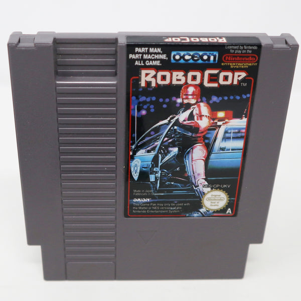 Vintage 1987 80s Nintendo Entertainment System NES Robocop Robo Cop Video Game Boxed Pal A