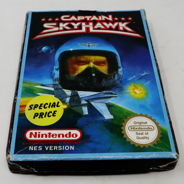 Vintage 1991 90s Nintendo Entertainment System NES Captain Skyhawk Video Game Boxed Pal A