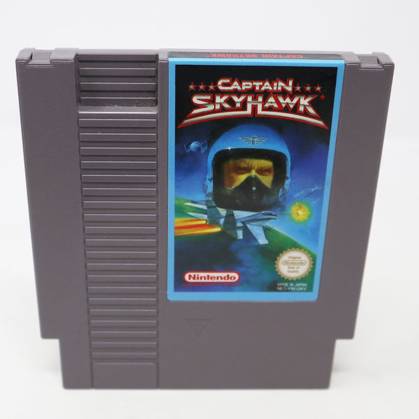 Vintage 1991 90s Nintendo Entertainment System NES Captain Skyhawk Video Game Boxed Pal A